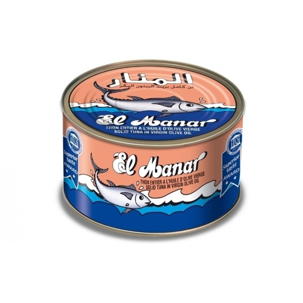 EL MANAR TUNA WITH OLIVE OIL 400G