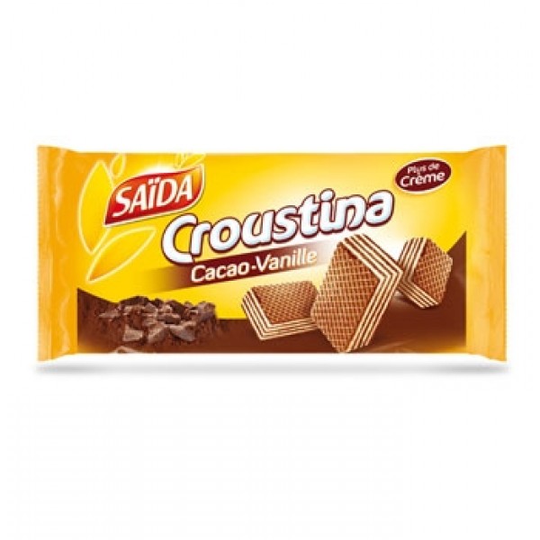 CROUSTINA CACAO VANILLE WAFER 100G