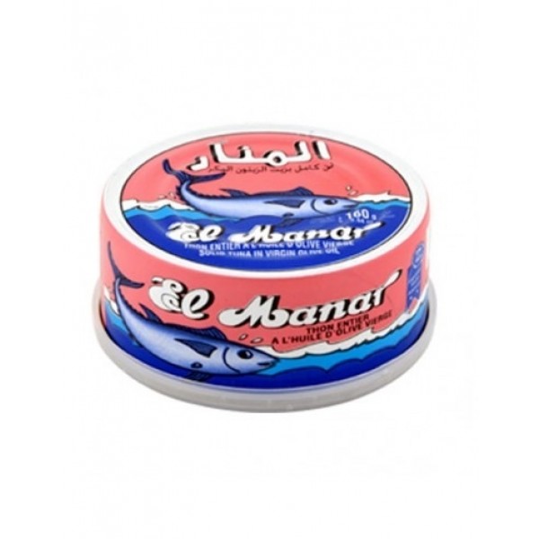 EL MANAR TUNA WITH OLIVE OIL 160G 