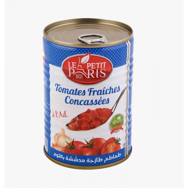 LE PETIT PARIS CRUSHED TOMATO WITH GARLIC 400G 