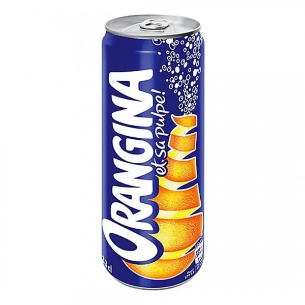 ORANGINA CAN 240ML