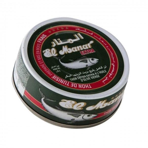 EL MANAR TUNA EXTRA WITH OLIVE OIL 160G