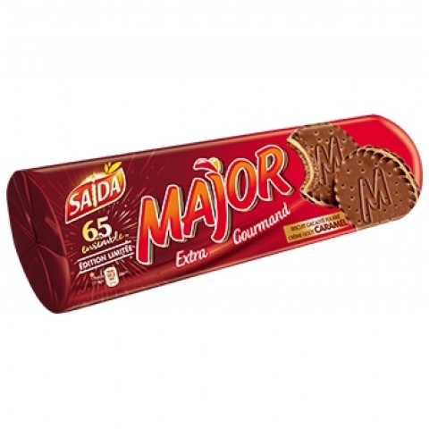MAJOR BISCUIT CREAM CARAMEL 175G