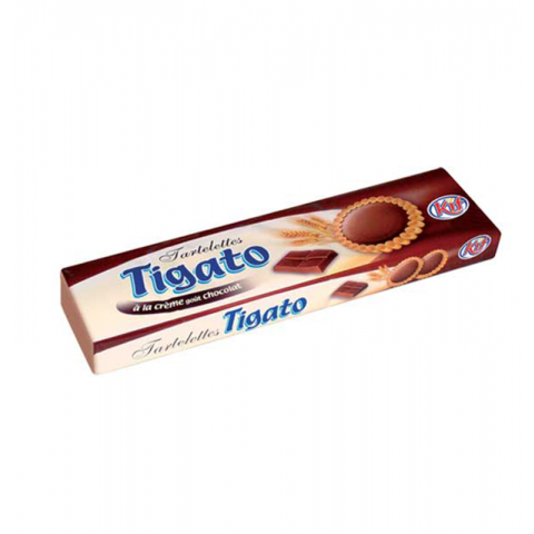 TIGATO BISCUITS TARTELETTE CHOCOLATE 125G