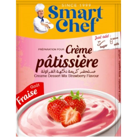 SMART CHEF CREAM DESSERT STRAWBERRY 38G