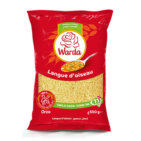 WARDA LANGUE D'OISEAUX 500G 