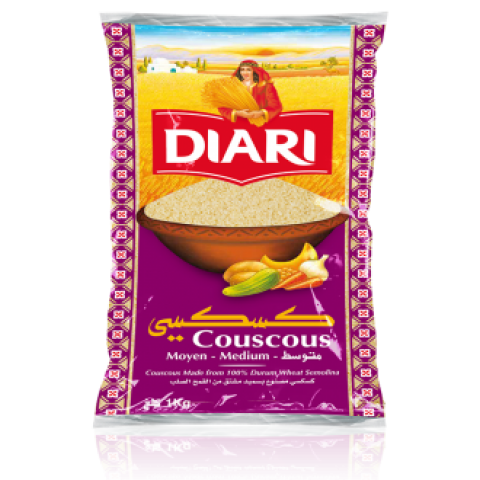 DIARI COUSCOUS MEDIUM 1KG 